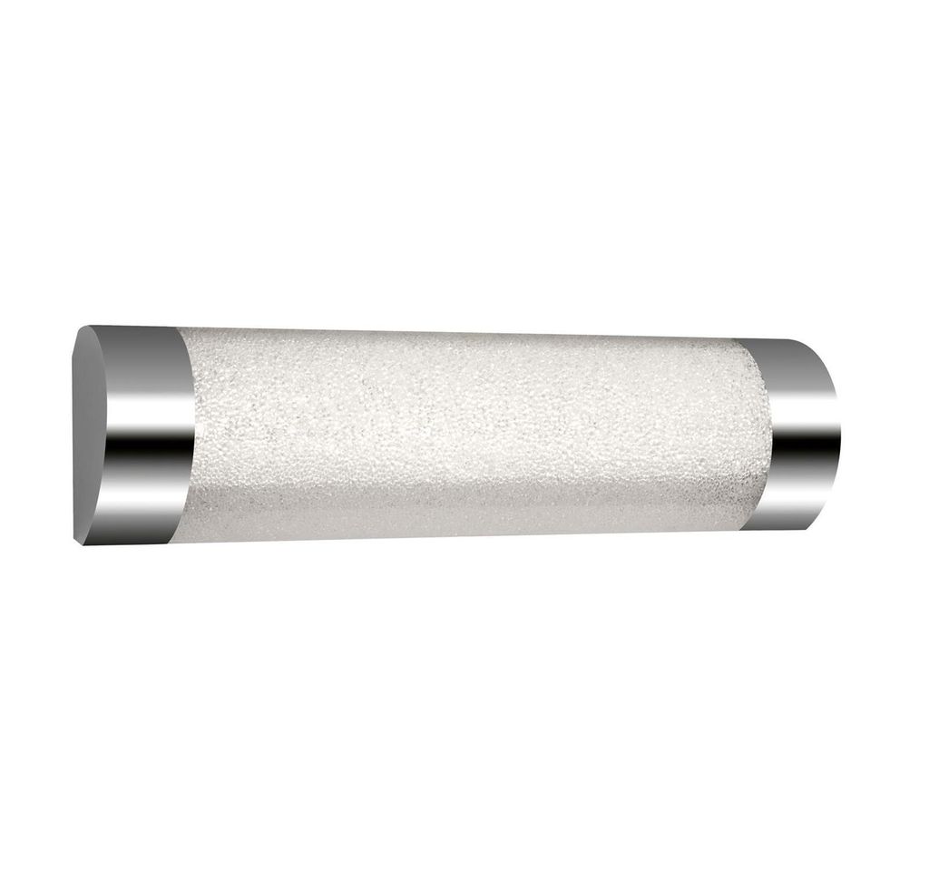 Briloner LED Badleuchte Wandlampe Spiegel Chrom IP44 8W Neutralweiß 4000K Kristalloptik