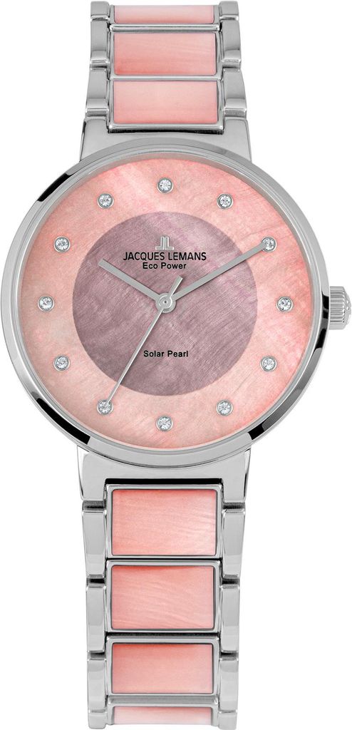 Jacques Lemans Eco Power 1-2108D Damenarmbanduhr Produktbild 