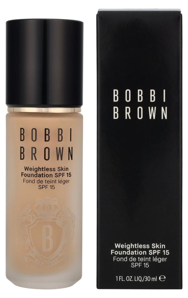 Bobbi Brown Weightless Skin Foundation SPF 15, Pumpenflasche, Creme, Jeder Hauttyp, Feuchtigkeitsspendend, Kühl, C-026