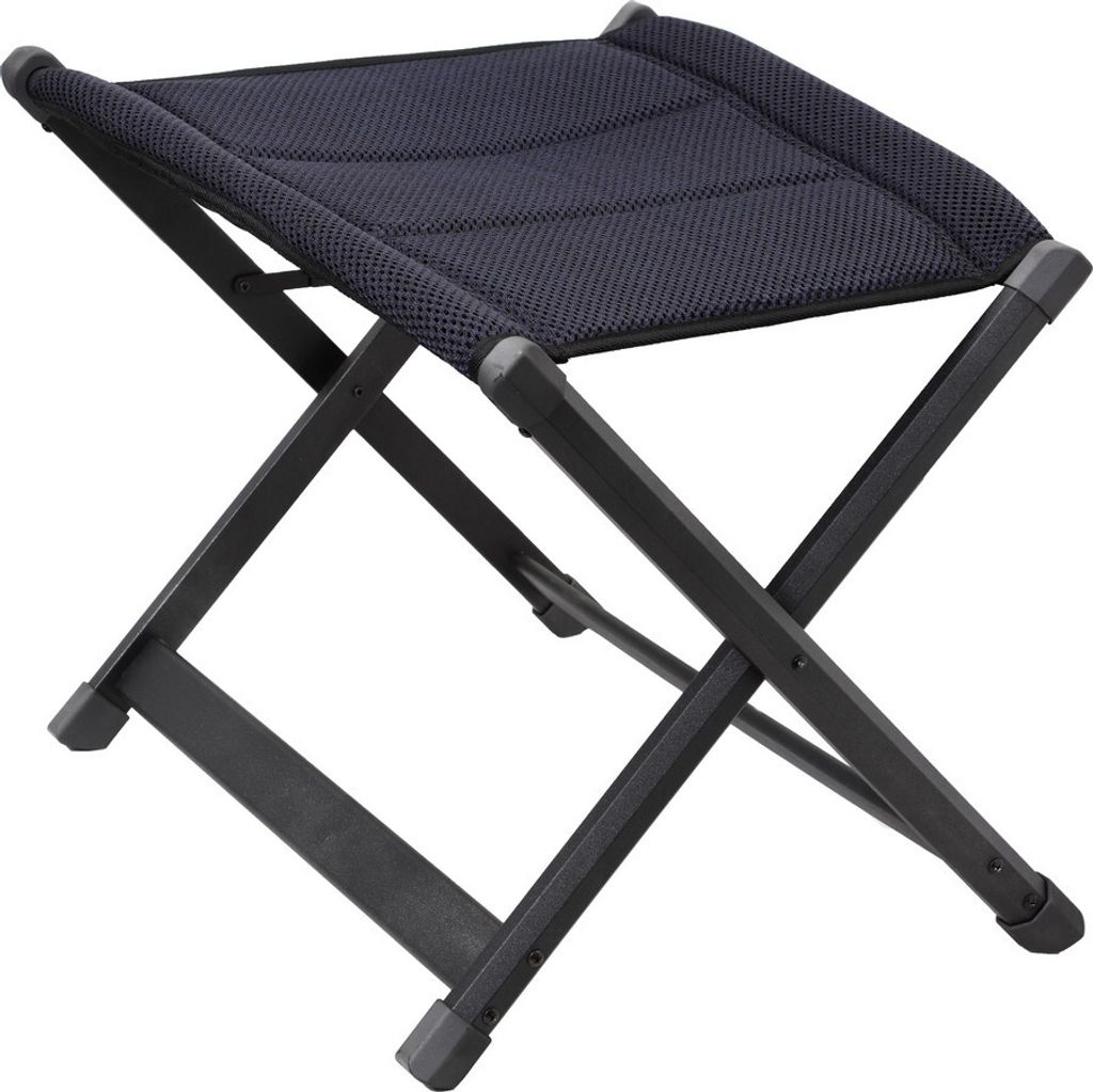 Brunner – REBEL STAND ALONE FOOTREST grauer Fußhocker – Maße: 61 x 49 x H49 cm