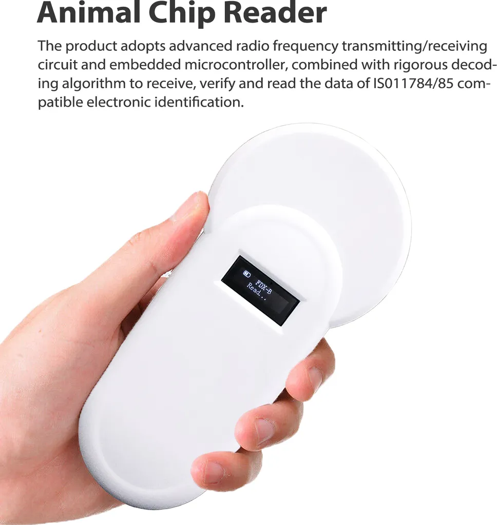 Scanner identification animale pour gestion de volailles et élevage FDX-B - 5