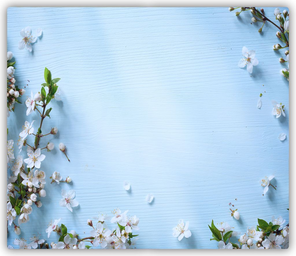 Tulup Glas Herdabdeckplatte Glaskeramikkochfeld-Abdeckung Spritzschutz Glasabdeckplatte Kochplattenabdeckung und Schneidebrett - Einteilig - 60x52 ...