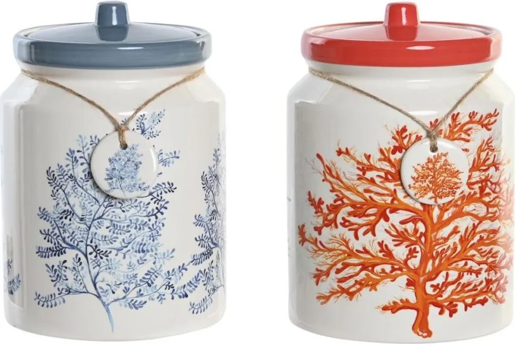Vase Décoratif Durable : Lot de 2 Vases en Dolomite pour Fleurs et Déco