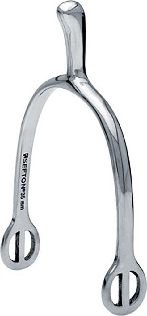 Sefton Stainless Women Round End English Sporen Silber 30 mm Silber 30 mm