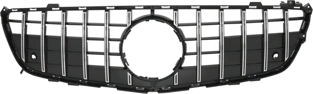 Grille Panamericana pour Mercedes SL R231 2012-2016 Style GT-R Noir Chrome