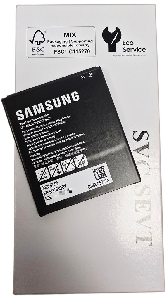 Original Samsung Galaxy XCover 7 Pro Akku G766B EB-BG766GBY Produktbild 