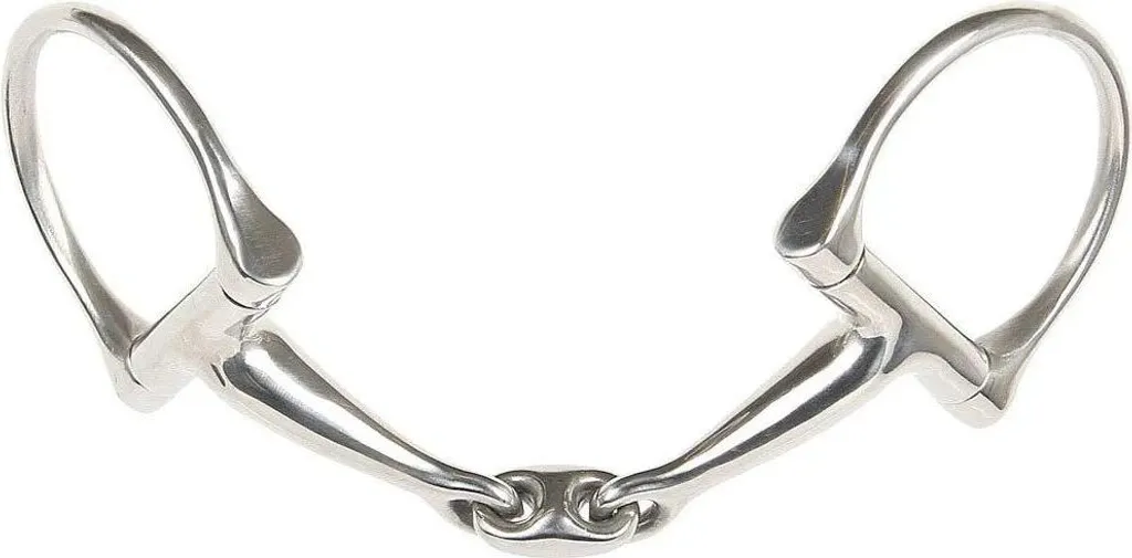 Harry's Horse Mors Ovale à Anneaux en D Argenté 13,5 cm pour Cheval