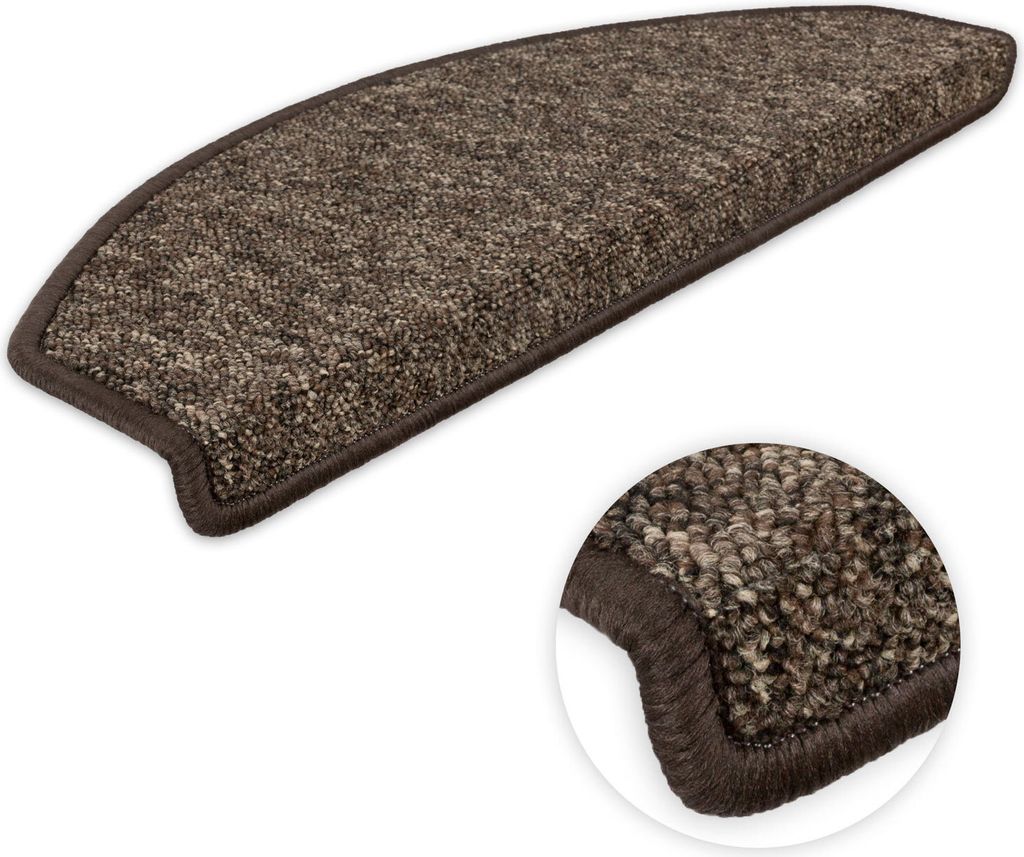 Stufenmatten Imago Halbrund Kaffeebraun 15 Stück