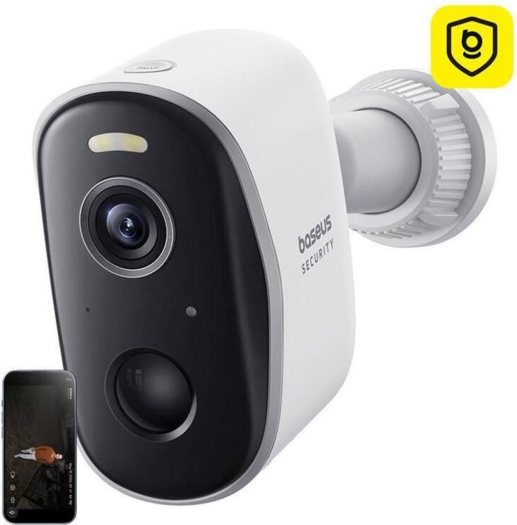 Baseus N1 Plus Außenkamera (Weiß) Produktbild 