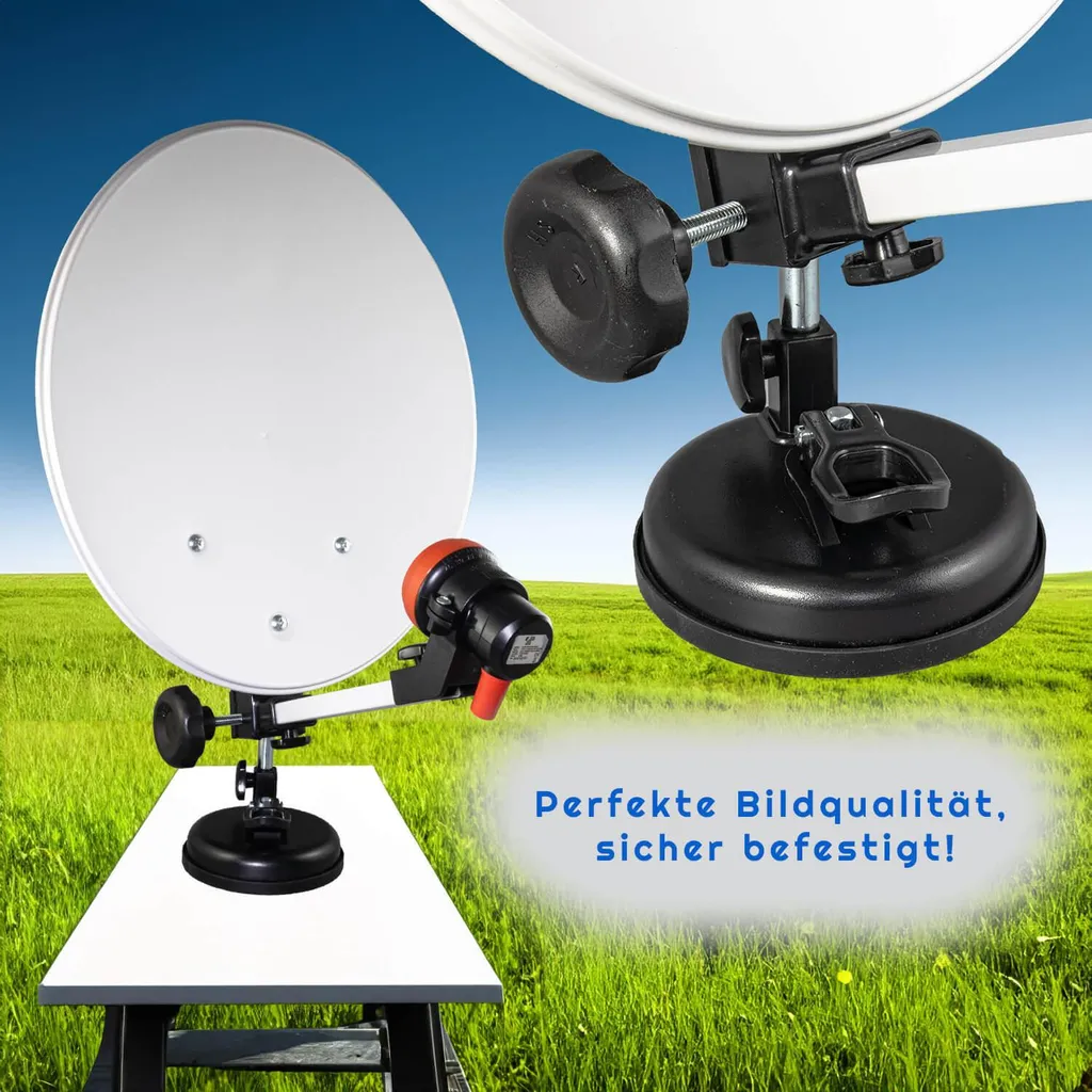 Megasat Camping Case Antenne Satellite 41cm avec Valise de Transport - 3