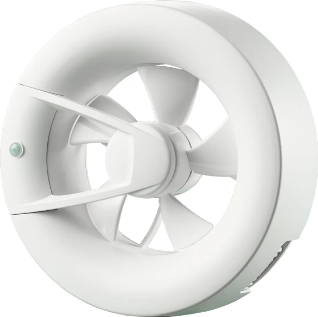 Éliminez les moisissures avec le ventilateur Arc Smart blanc DN 100 mm