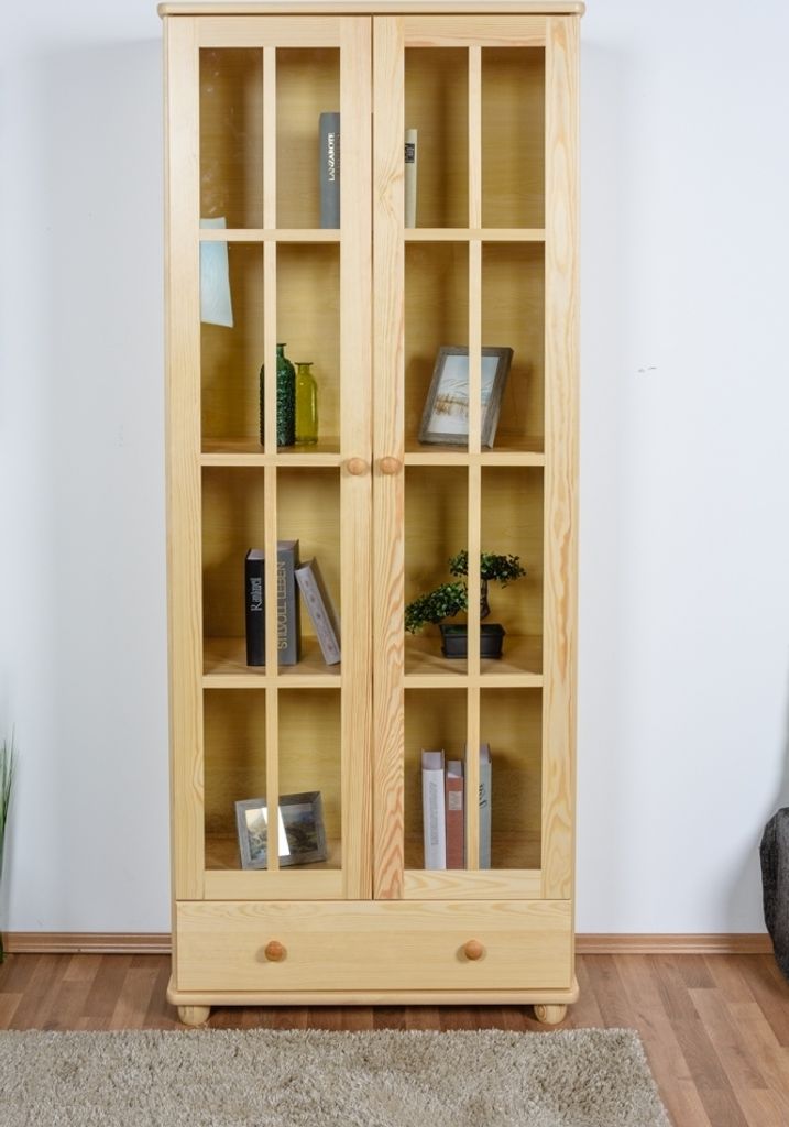Kiefernholz Vitrine