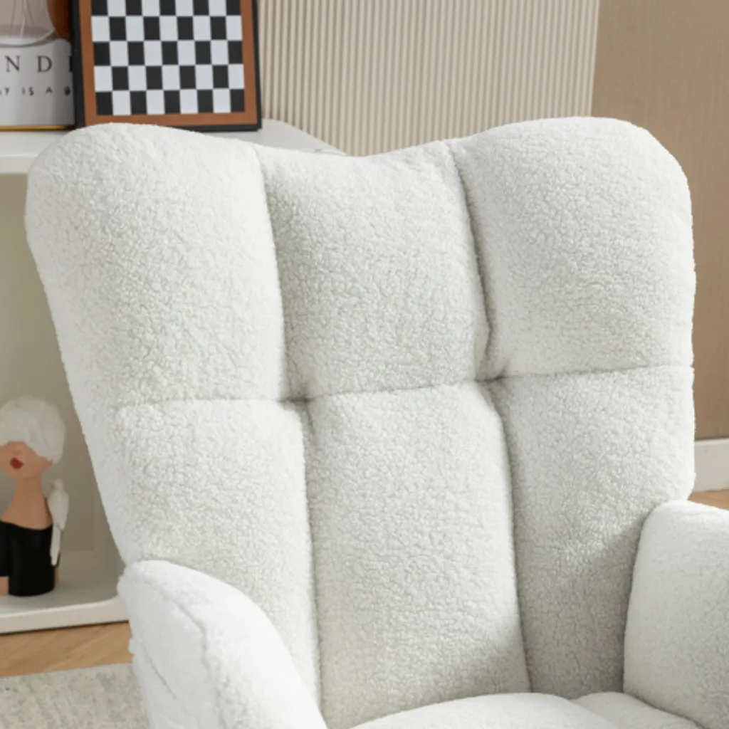 Fauteuil de relaxation à bascule AIORBER idéal pour la lecture au salon - 5