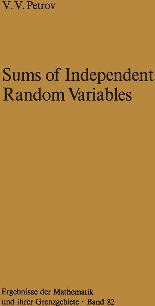 Sums of Independent Random Variables