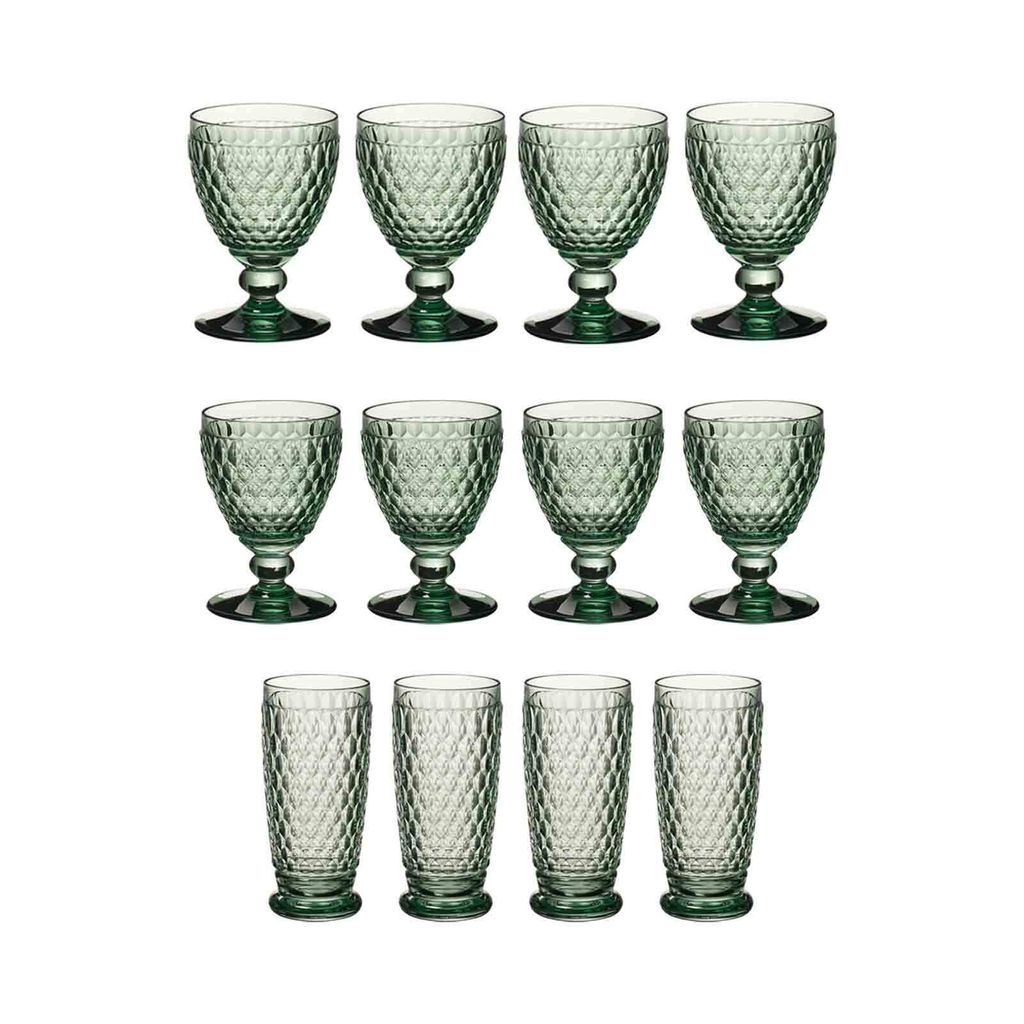 Villeroy & Boch Boston Coloured Wein- & Longdrinkgläser 12er Set grün