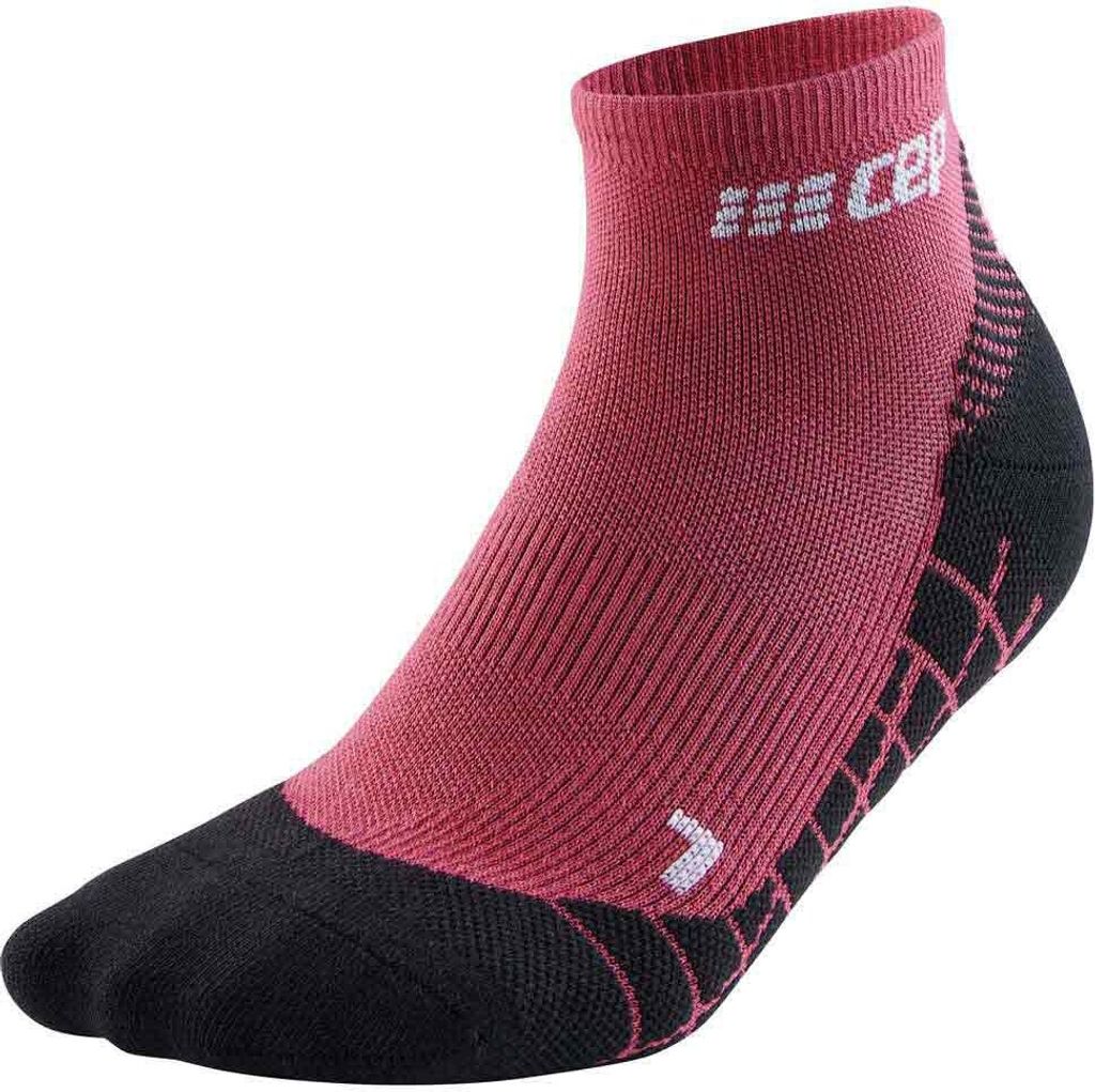 CEP light merino socks, hiking, low cut, berry berry III