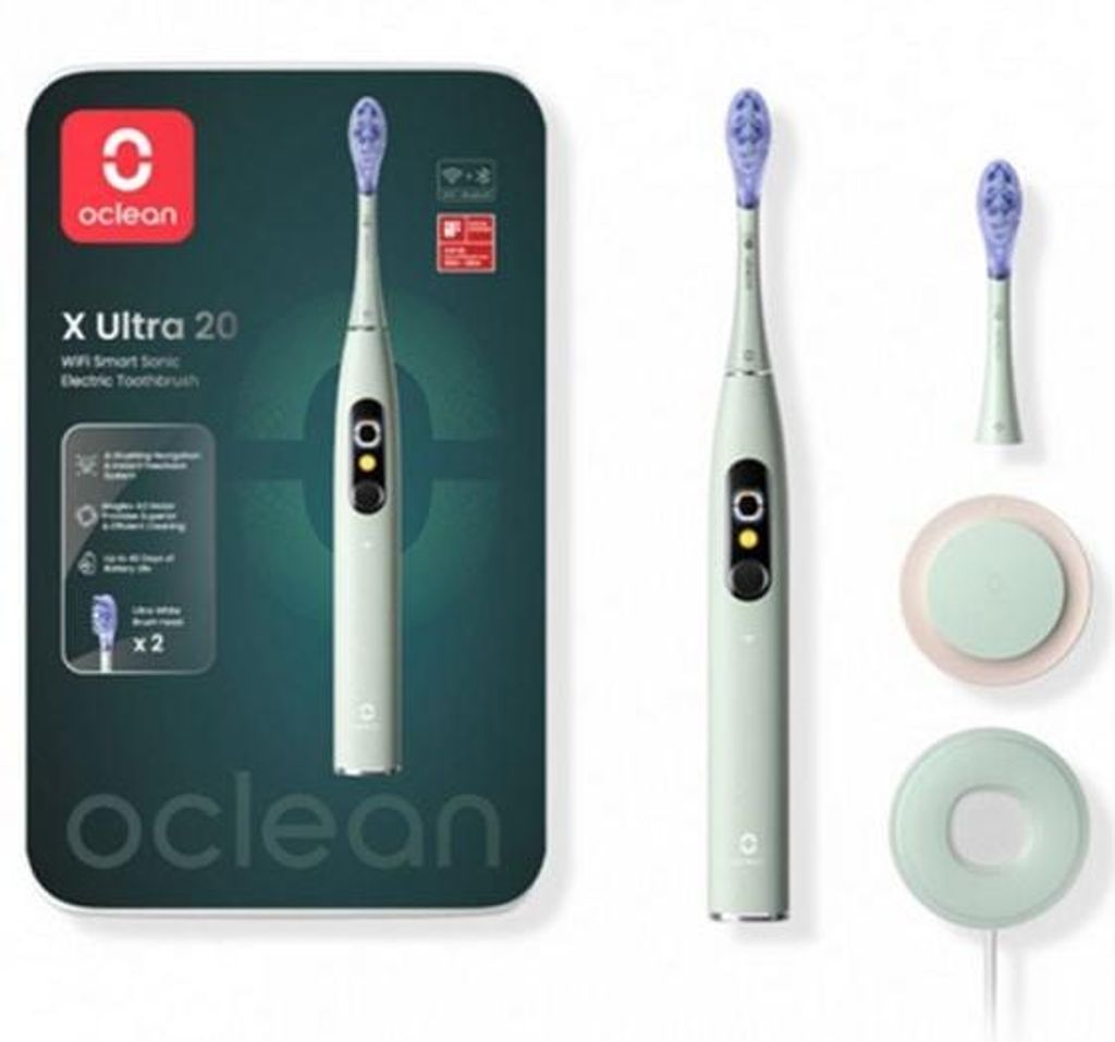 Oclean Electric Toothbrush X Ultra 20 Green Image du produit 