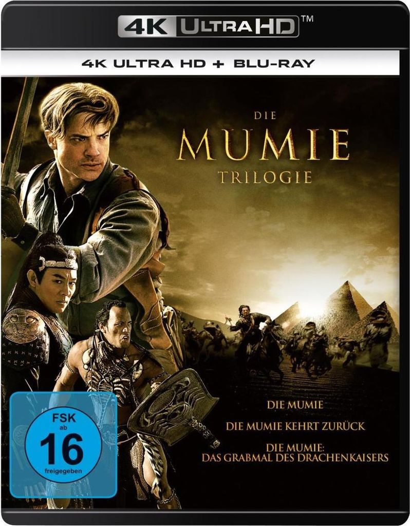 Die Mumie Trilogie (4K-UHD)