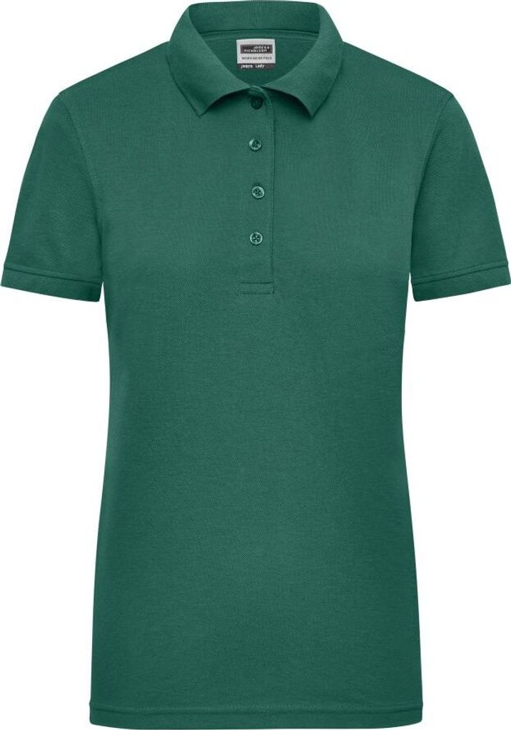 Pflegeleichtes und strapazierfähiges Polo dark-green, Gr. S