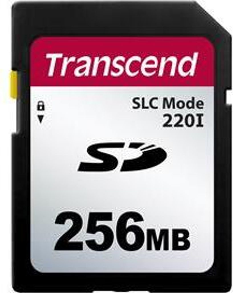 Transcend 256MB SD, 0,256 GB, SD, SLC, 17 MB/s, 13 MB/s, Zdjęcie produktu 