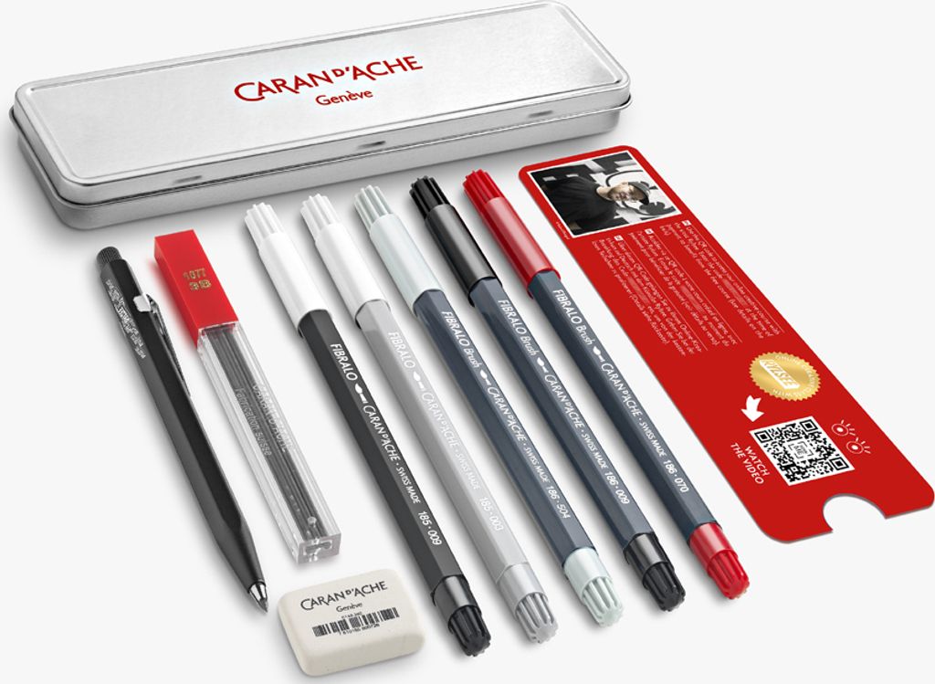 CARAN D'ACHE Kreativset "RYLSEE" 8-teilig Produktbild 
