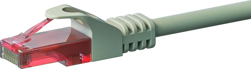Cavo Patch CAT6 2m Grigio Professionale | U/UTP Rame Puro per Ufficio