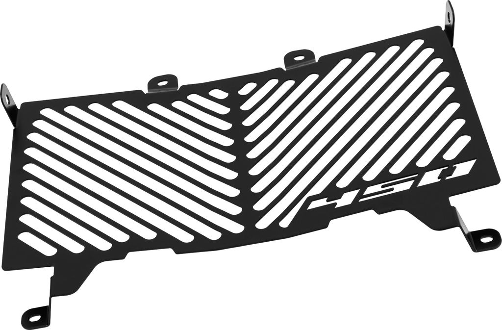 ZIEGER Kühlerabdeckung kompatibel mit CFMoto 450 MT Logo schwarz