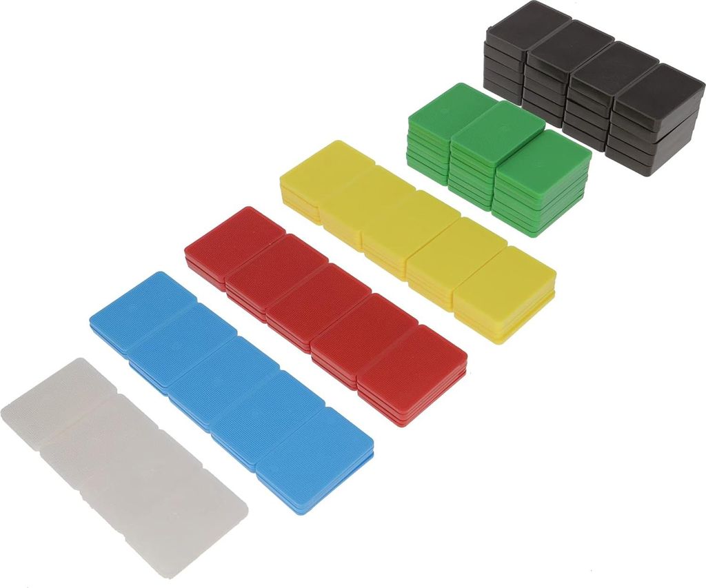 Abstandshalter 145 Stück im Eimer - PRODIAMANT Germany - 60 x 40 - Stärken 1 2 3 4 5 10mm