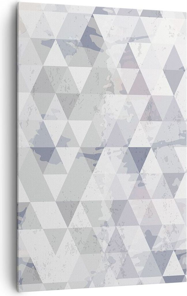 Bild auf Leinwand - Leinwandbild - Einteilig - Abstraktion modern - 80x120cm - Wand Bild - Wanddeko - Wandbilder - Leinwanddruck - Wanddekoration -...