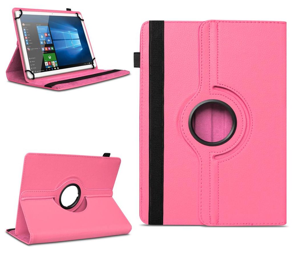 Tablet Tasche für 10 - 10.1 Zoll Hülle Cover 360° Drehbar Produktbild 