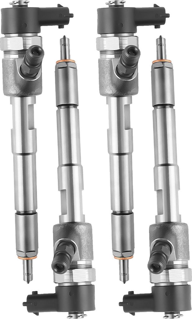 4x Einspritzdüse for Fiat 500 500C 500L Panda Punto Doblo Produktbild 