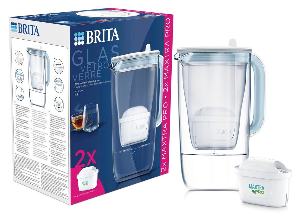 Brita Verseuse en verre Model One incl. 2 MAXTRA PRO Image du produit 