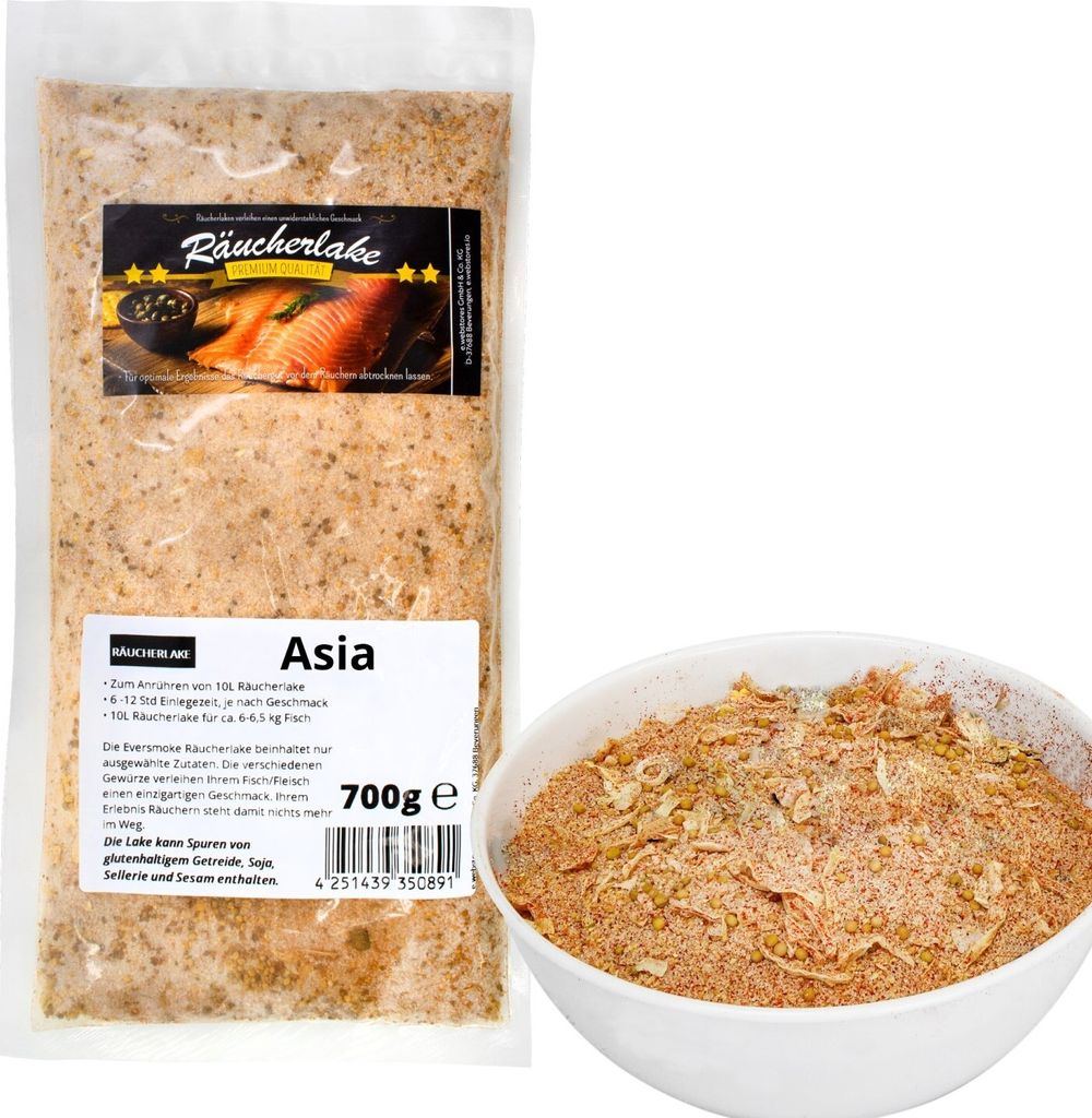 Eversmoke Räucherlake gebrauchsfertig, Asia - 700g Produktbild 