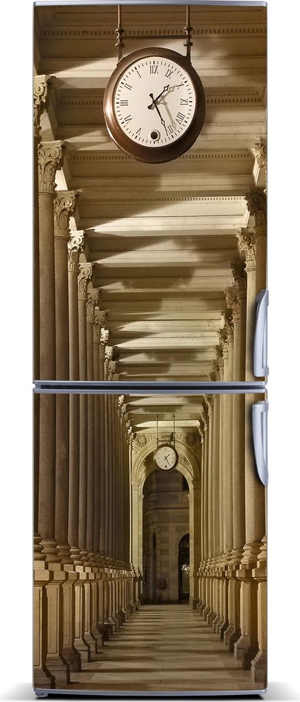 Tulup Kühlschrankdekoration - Magnetmatte - 70 cm x 190 cm - Magnet auf dem Kühlschrank - Marktkolonnade