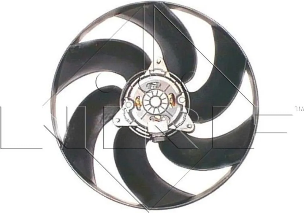 Ventilateur de radiateur robuste pour Renault Clio et Rapid - NRF 47359