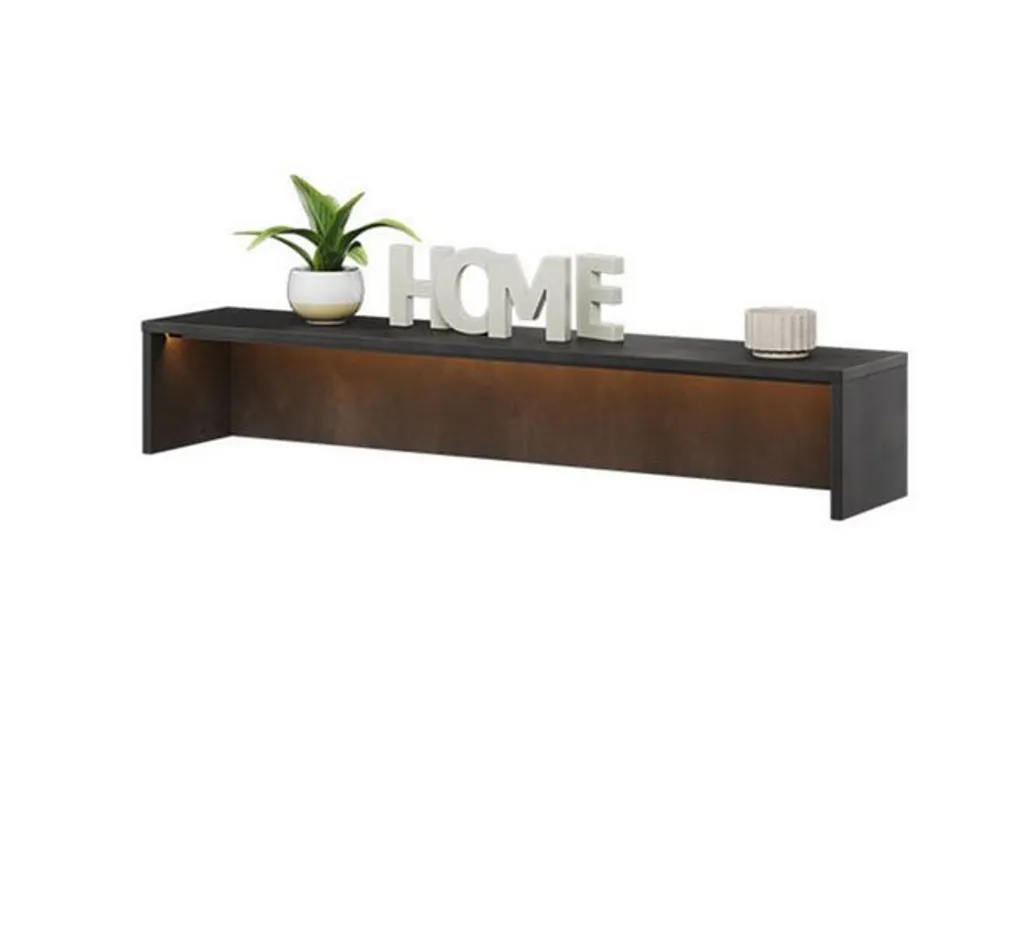 Extension bureau SONRISA 1 en raw steel - Rallonge de table robuste