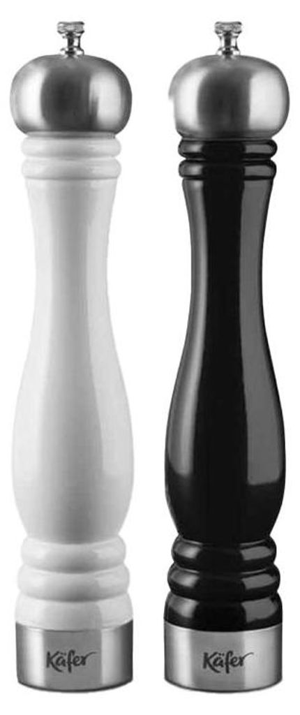 Salz + Pfeffer Mühle 33 x 1,5 cm Rund