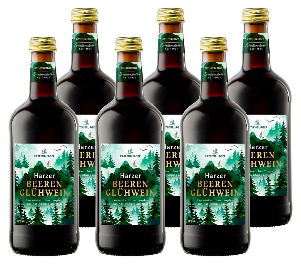 Katlenburger Harzer Beeren Glühwein 11% Vol. 0,5l Image du produit 
