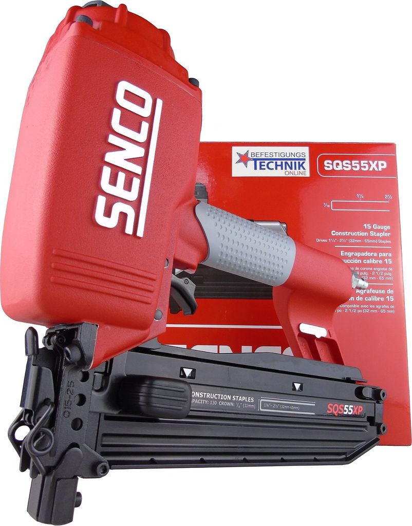 SENCO Klammergerät SQS55XP 38-65mm Kontakt für Prebena Q Produktbild 
