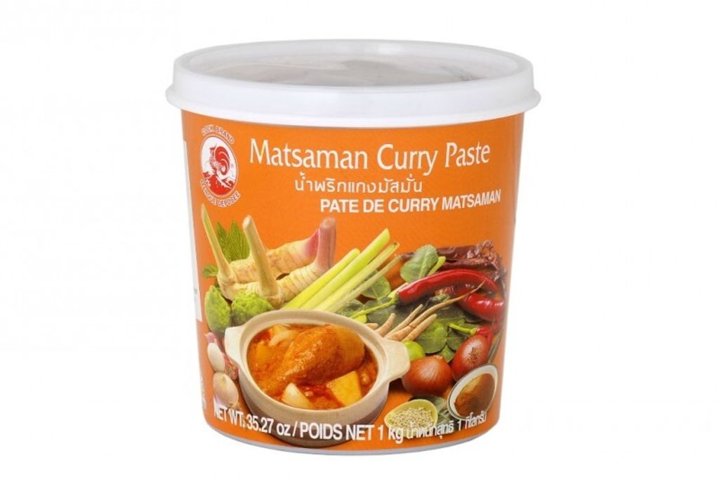 Matsaman Curry Paste Cock brand 1 kg | Matsaman Curry Paste Produktbild 