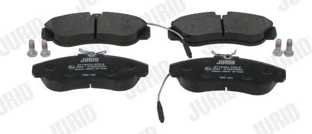 Plaquettes de frein JURID 571840J : Stop aux bruits sur FIAT DUCATO 230