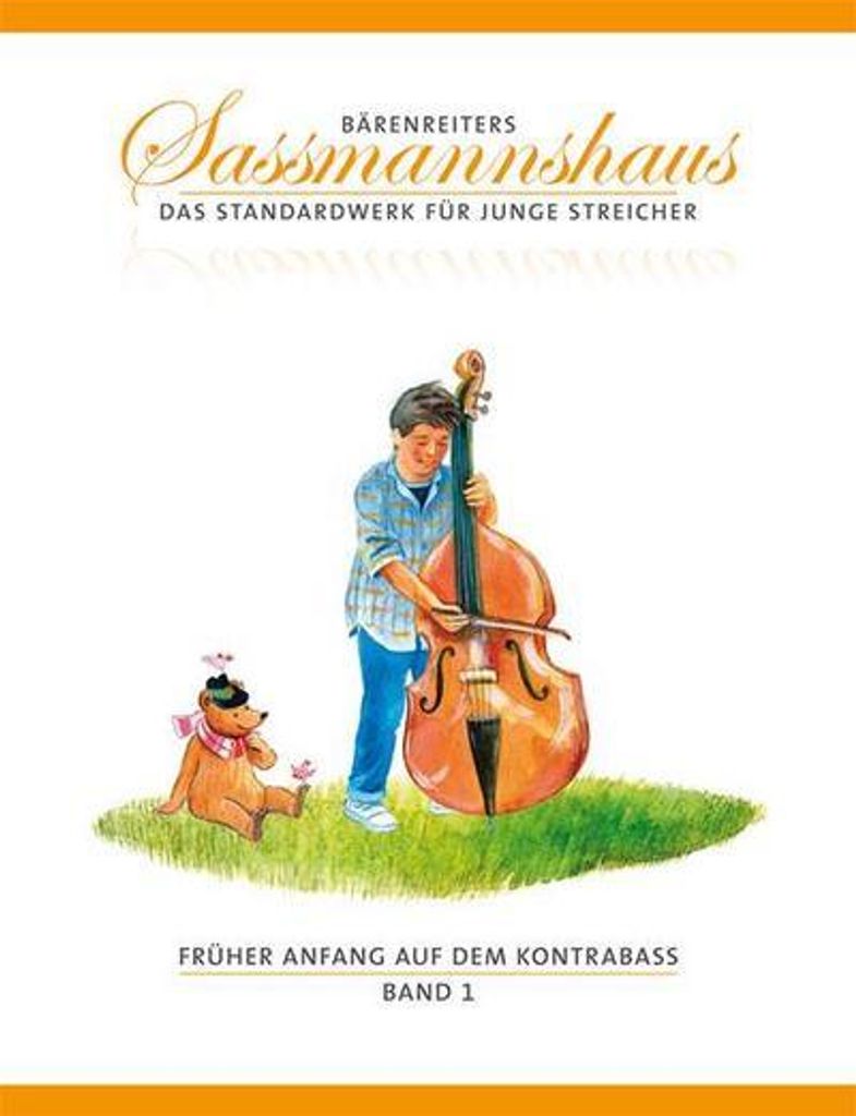 Sassmannshaus, H: Früher Anfang auf dem Kontrabass, Band 1 Zdjęcie produktu 