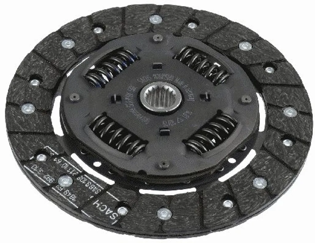 Réparer l'embrayage SMART FORTWO 451 : Disque SACHS 200mm 1878 005 088