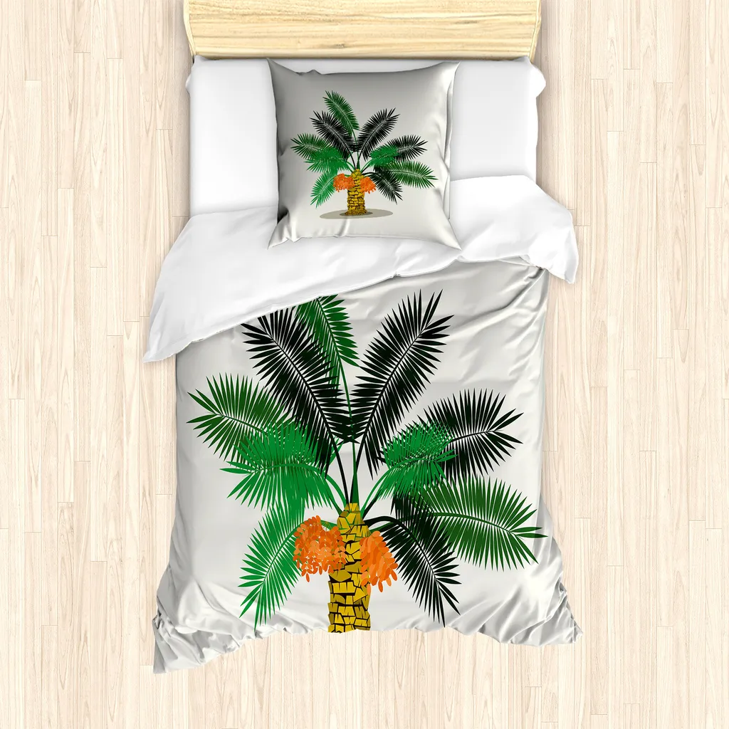 Set ABAKUHAUS Tropical Oasis: Soluzione Antiacaro e Comfort Termico