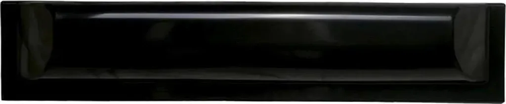 Talamex Défense Droite Noire 50x10x7cm - Pare-battage Bateau de Plaisance