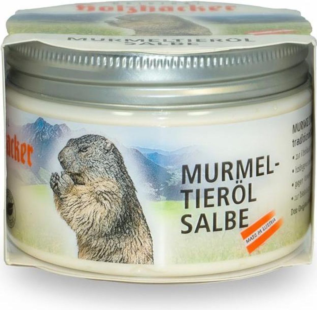 Riviera Holzhacker Murmeltieröl Salbe 150 ml, traditionelle Produktbild 