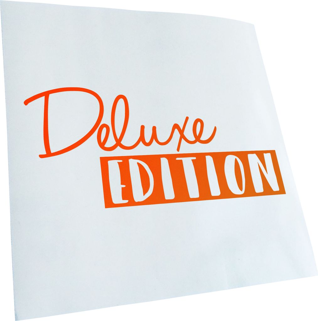 Kiwistar - Autoaufkleber - Deluxe Edition - Neonorange - 60x27cm - Aufkleber für Auto, Laptop, Fahrrad, LKW, Motorrad Mehrfarbig JDM Decal Racing