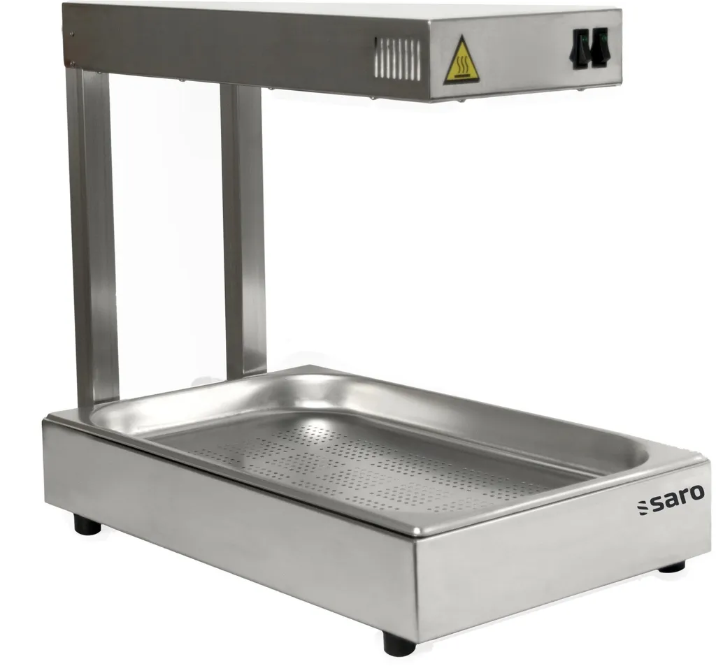 Pont Thermique Bruce GN 1/1 Inox avec Chauffage Infrarouge Buffet