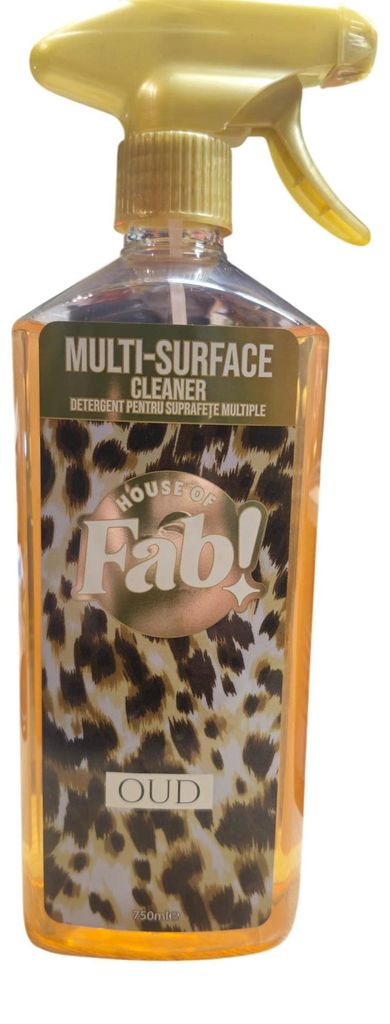 Fabulosa Duft Multi-surface Cleaner OUD 750ml. Produktbild 