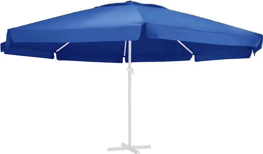 Telo Ombrellone Ricambio 610 cm Azzurro - Offerta vidaXL Imbattibile